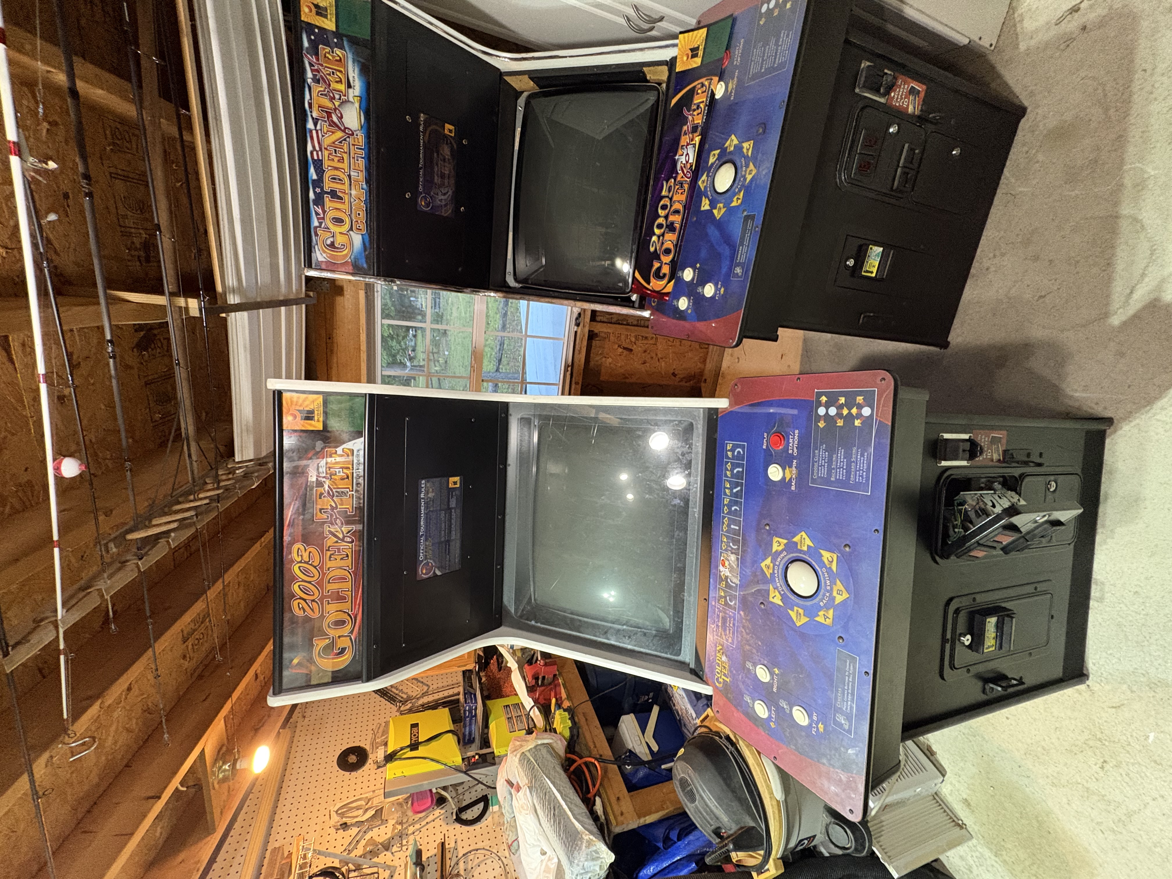 Golden Tee Fore! cabinets